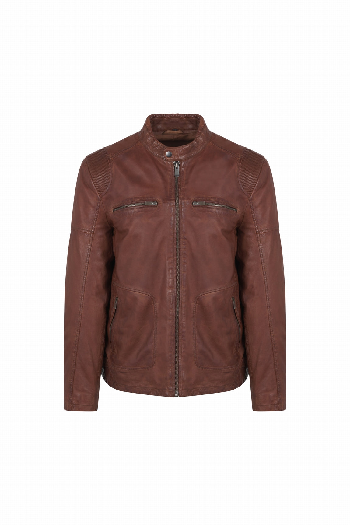 BLOUSON EN CUIR DELSON