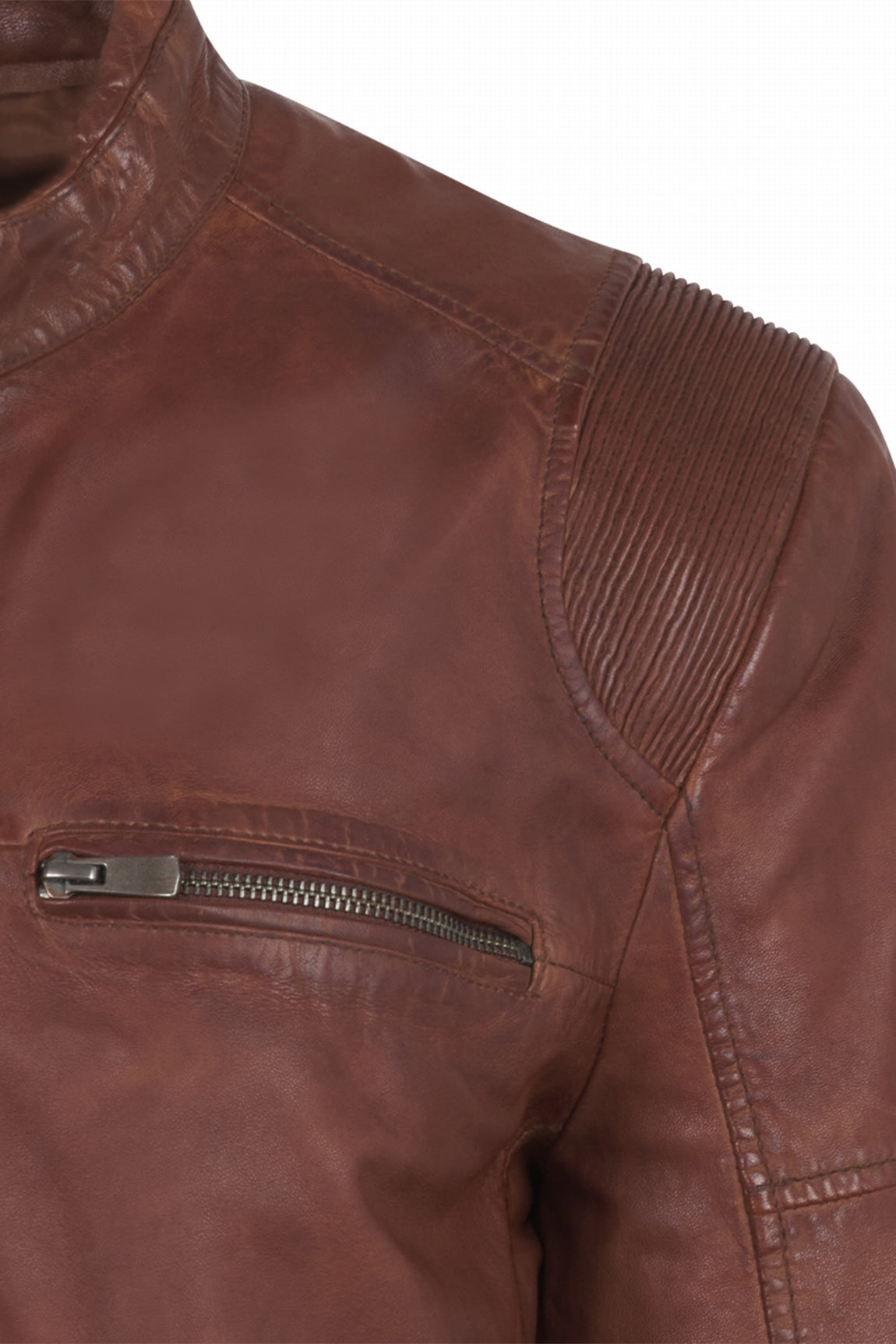BLOUSON EN CUIR DELSON