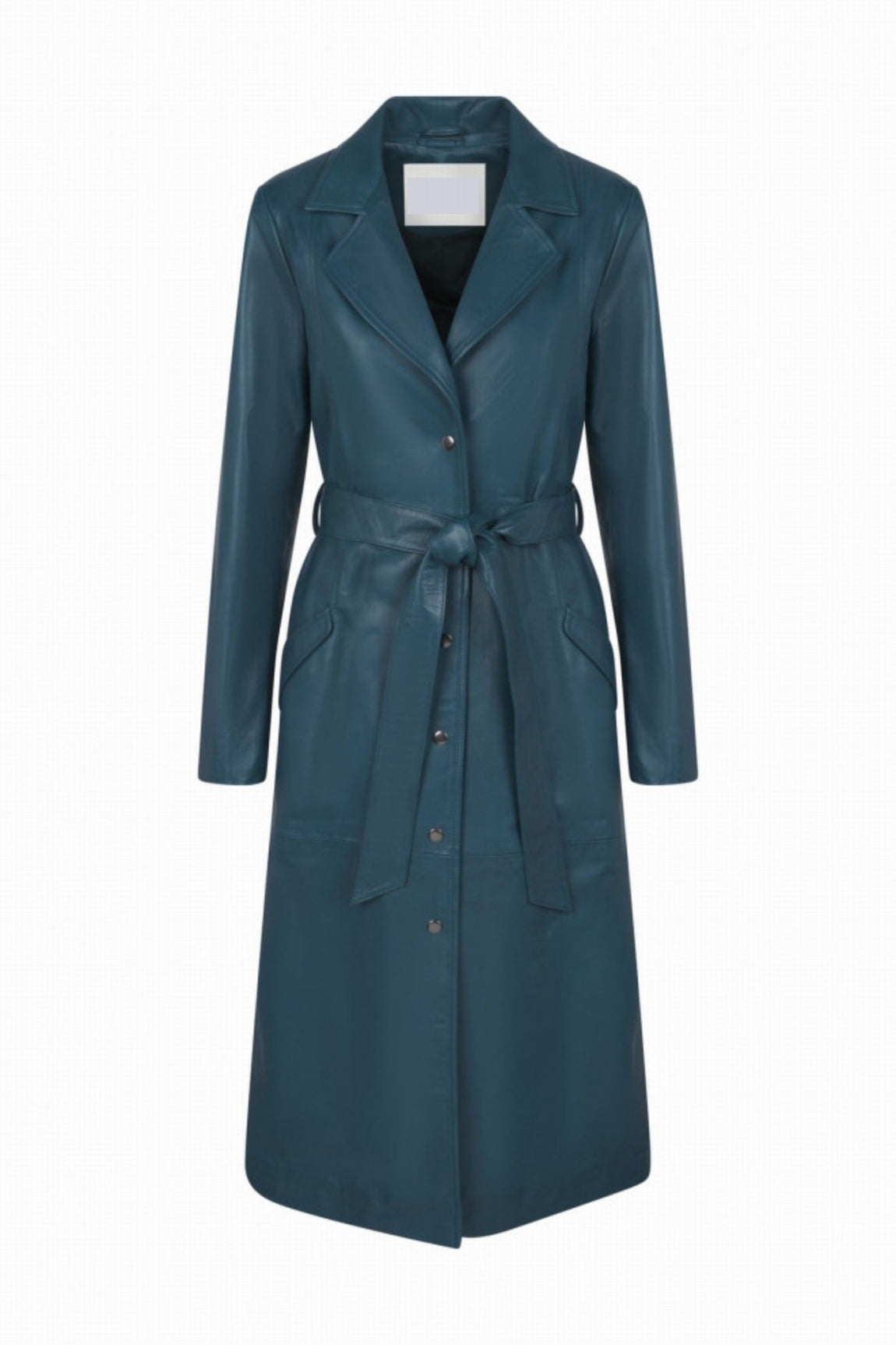 MANTEAU ROBE LONG EN CUIR AMIE