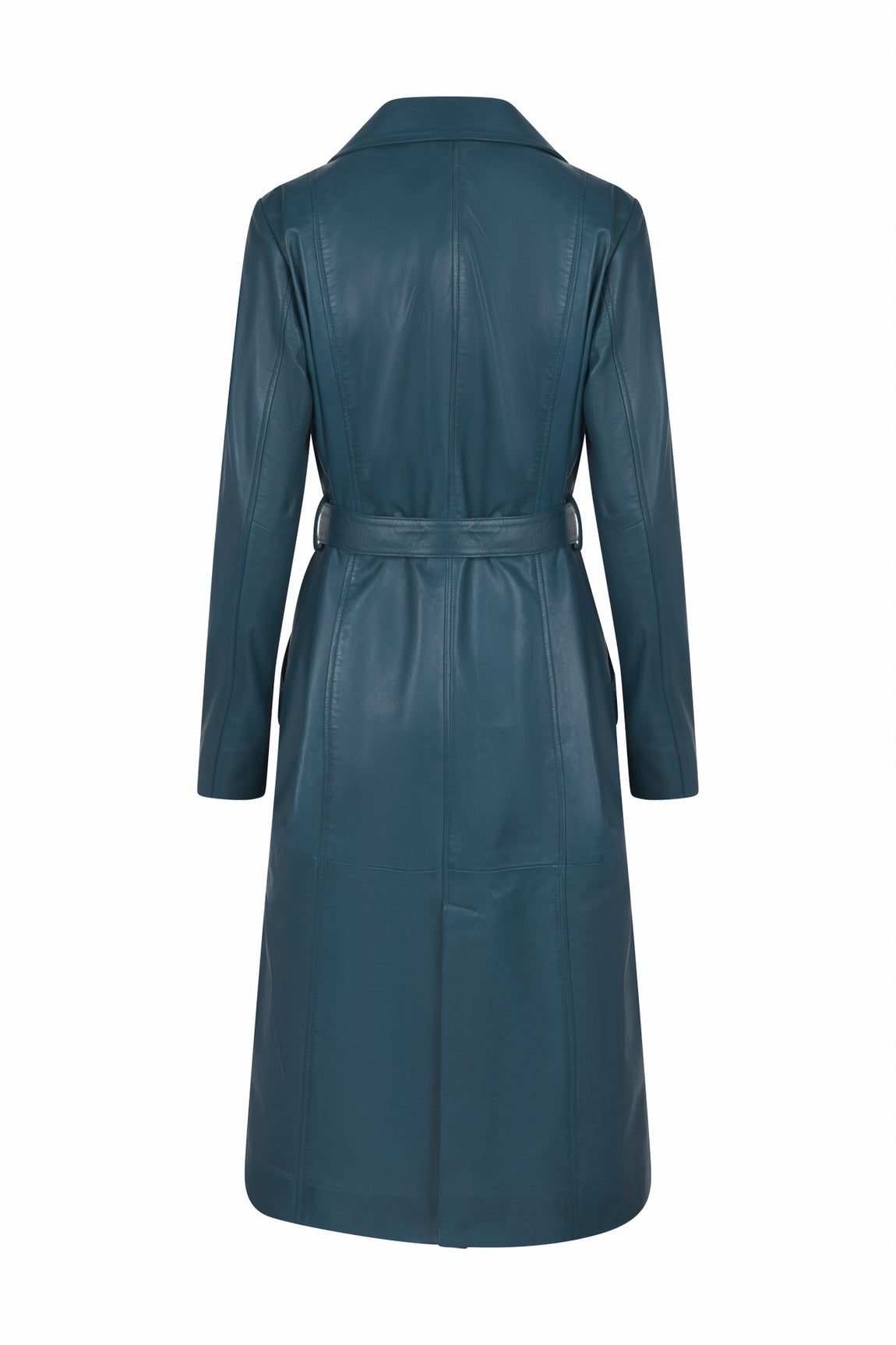 MANTEAU ROBE LONG EN CUIR AMIE