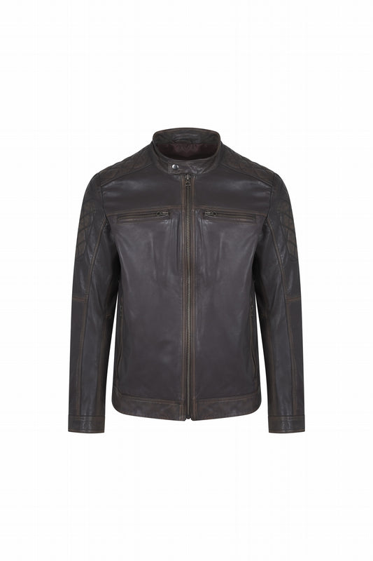 BLOUSON EN CUIR BROMONT