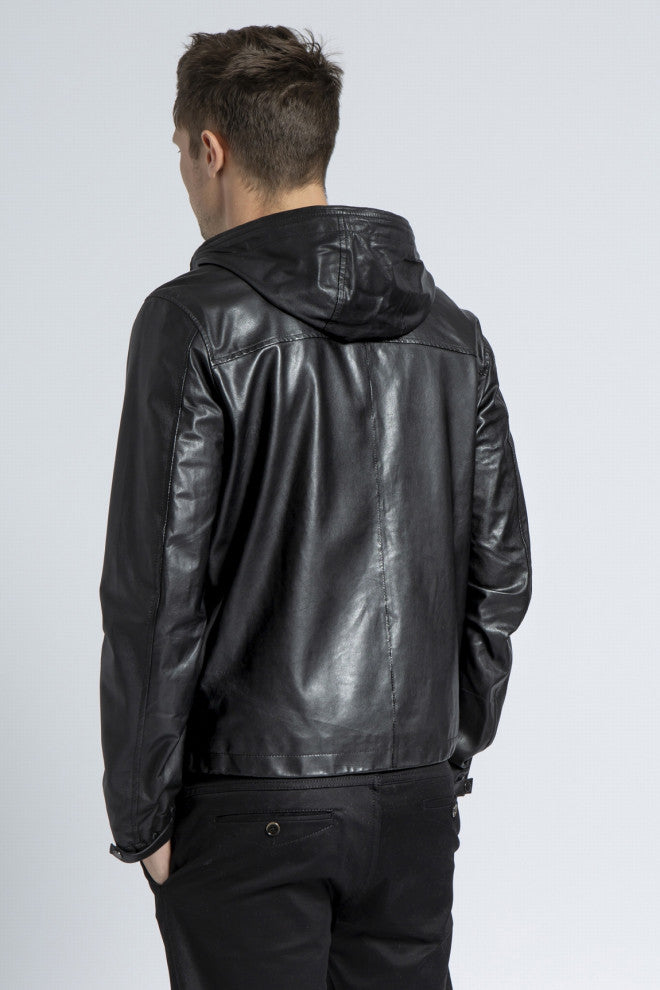 BLOUSON EN CUIR HOMME KAIKO